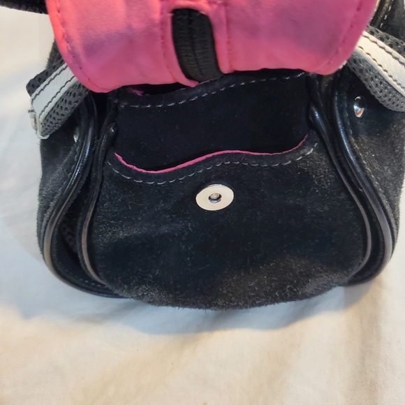 Cole Haan black suede handbag - Picture 9 of 10